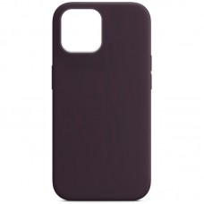 Чохол Silicone Case Full Protective (AA) NO LOGO для Apple iPhone 12 Pro / 12 (6.1") Фіолетовий / Elderberry
