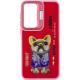 TPU+PC чохол Friends для Xiaomi Redmi 13C / Poco C65 Pink Dog