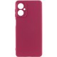 Чохол Silicone Cover Lakshmi Full Camera (A) для Motorola Moto G54 Бордовий / Marsala