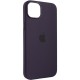Чохол Silicone case (AAA) with Magsafe для Apple iPhone 14 Pro (6.1") Фіолетовий / Elderberry