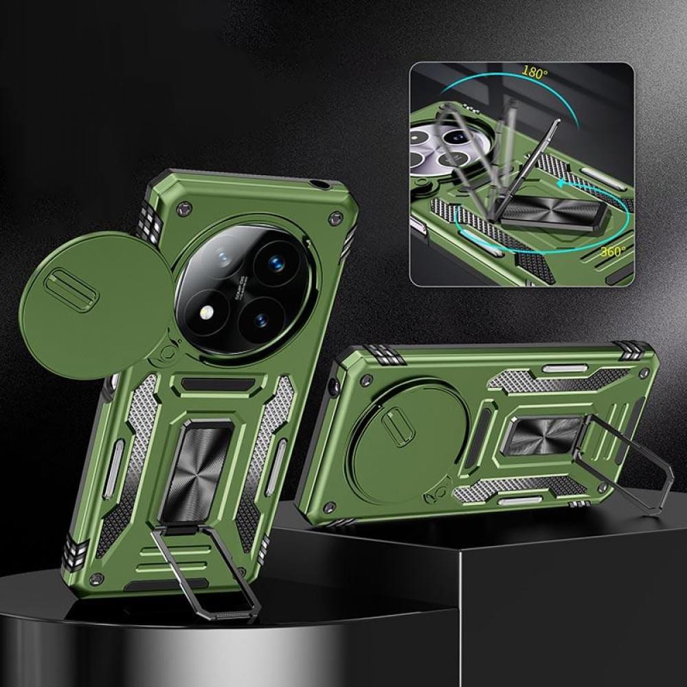 Ударопрочный чехол Camshield Army Ring для Xiaomi Redmi Note 14 Pro 4G/5G / Poco X7