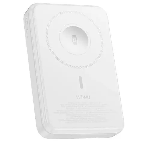 Портативний ЗП Power Bank WIWU Wi-P061 22.5W+PD20W з БЗП+iWatch with cable 10000 mAh White