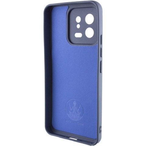 Чохол TPU GETMAN Liquid Silk Full Camera для Xiaomi 13 Pro Синій / Midnight Blue