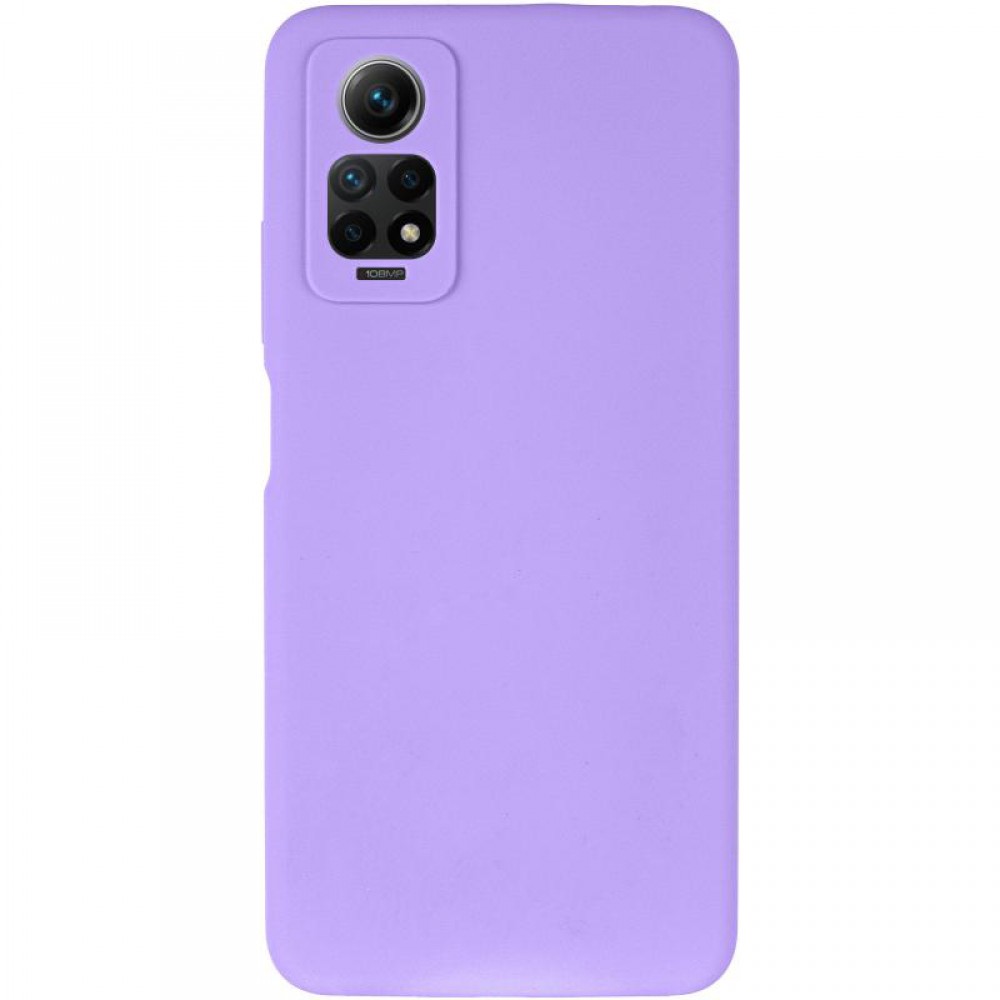 Чохол Silicone Cover Ummi Lakshmi Full Camera (AA) для Xiaomi Redmi Note 12 Pro 4G Бузковий / Dasheen
