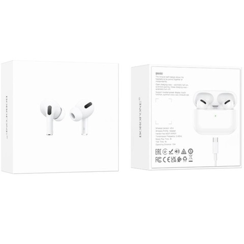 Бездротові TWS навушники Borofone BW90 White