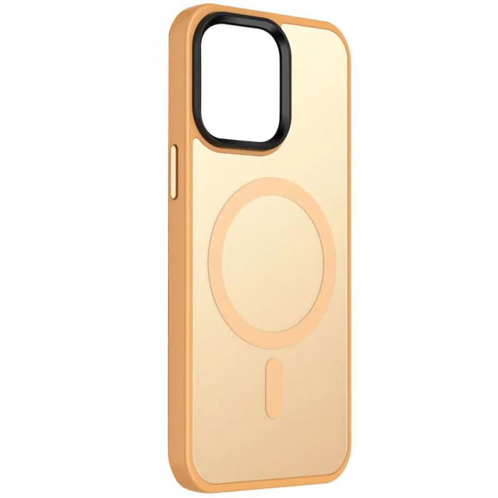 Чохол Ummi Colorful with MagSafe для Apple iPhone 13 (6.1") Персиковий / Orange