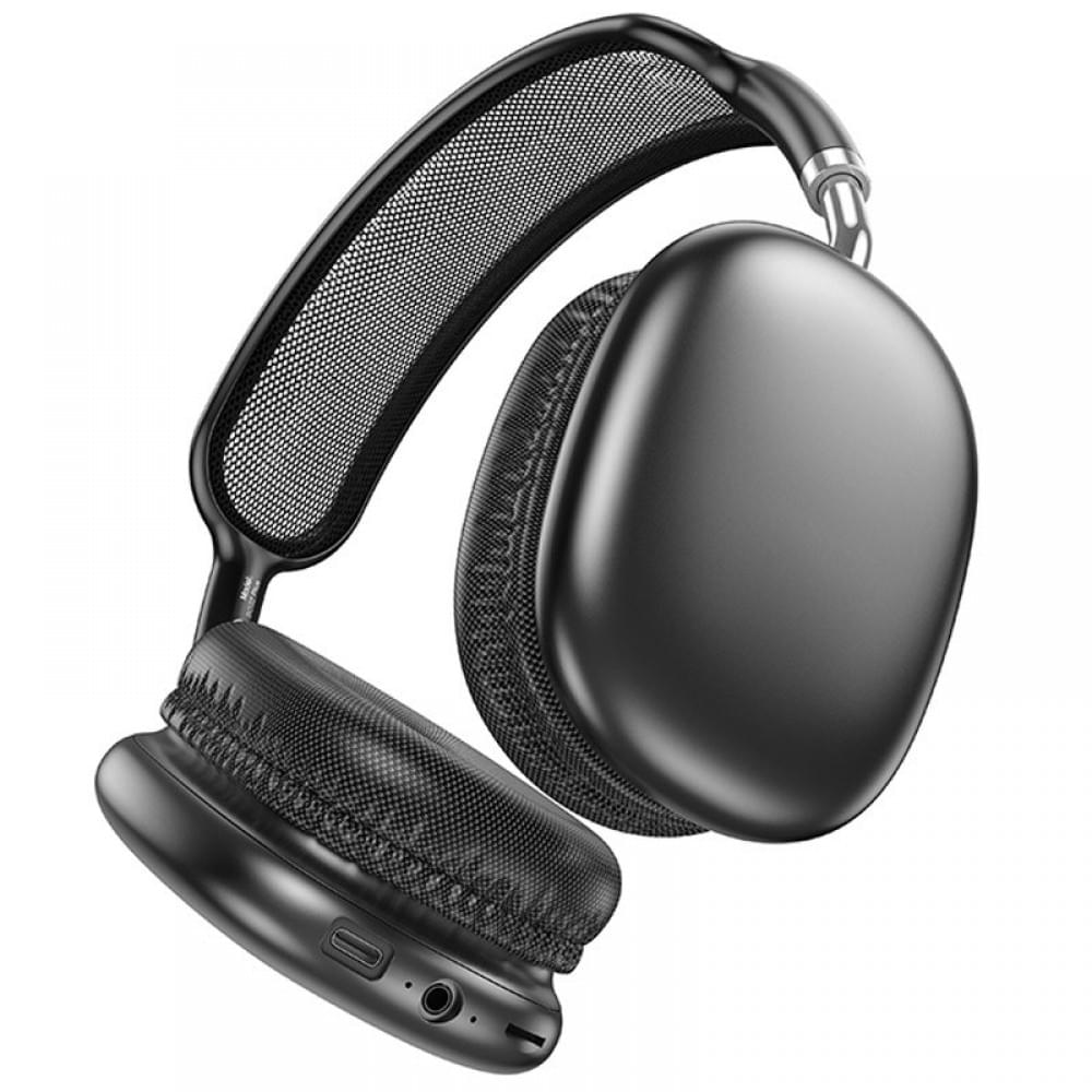 Накладні бездротові навушники Borofone BO22 Plus Elegant Deep space gray