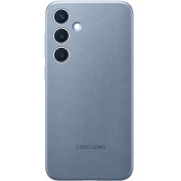 Шкіряний чохол Leather Case (AAA) для Samsung Galaxy S24+ Lavender gray