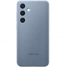 Шкіряний чохол Leather Case (AAA) для Samsung Galaxy S24+ Lavender gray