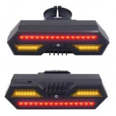 Трекер GPS велосипедний V03B Bike Tacker+Auto Tail Light 2in1 SIM (4GLTE+3GWCDMA+2GGSM) 140/2400mAh Black
