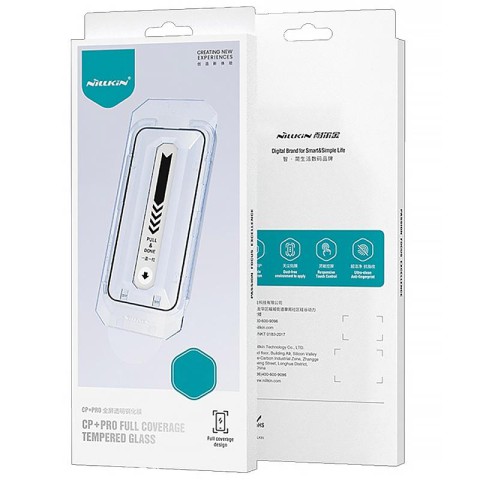 Захисне скло Nillkin (CP+PRO) для Apple iPhone 16 (6.1") (+ аплікатор) Чорний