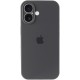 Чохол Silicone Case Full Camera Protective (AA) для Apple iPhone 17 (6.3") Сірий / Dark Gray