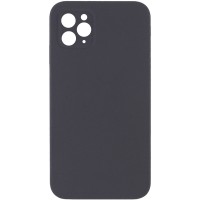 Чохол Silicone Case Square Full Camera Protective (AA) NOLOGO для Apple iPhone 11 Pro (5.8") Сірий / Dark Gray