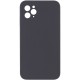 Чохол Silicone Case Square Full Camera Protective (AA) NOLOGO для Apple iPhone 11 Pro (5.8") Сірий / Dark Gray