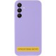 Чохол Silicone Cover Lakshmi Full Camera (AAA) для Samsung Galaxy A10 (A105F) Бузковий / Dasheen