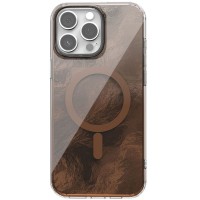 Чохол TPU Shiny Mountain (MagFit) для Apple iPhone 14 Pro Max (6.7") Chocolate