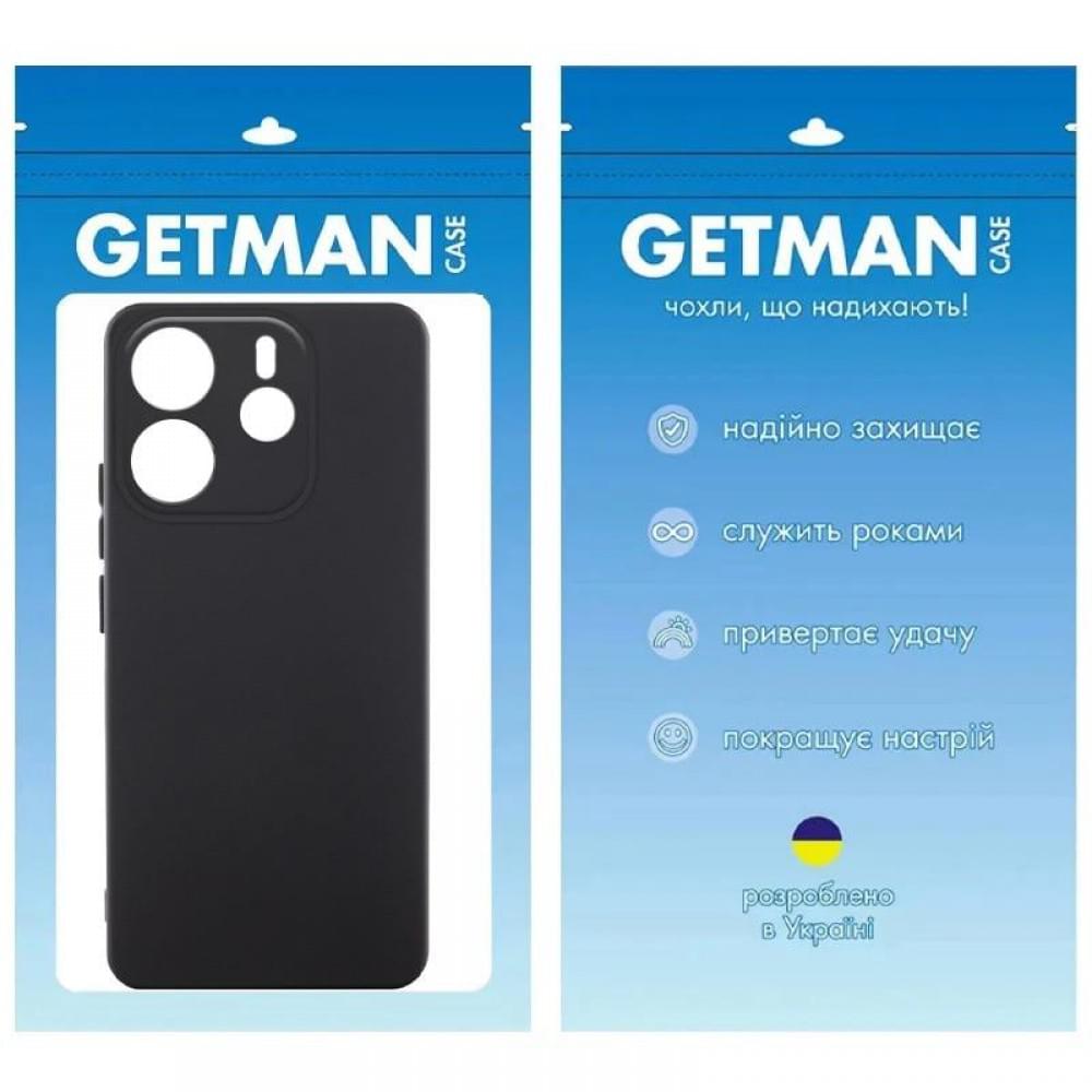 Чехол TPU GETMAN Liquid Silk Full Camera для Xiaomi Redmi Note 14 4G (Int. version)