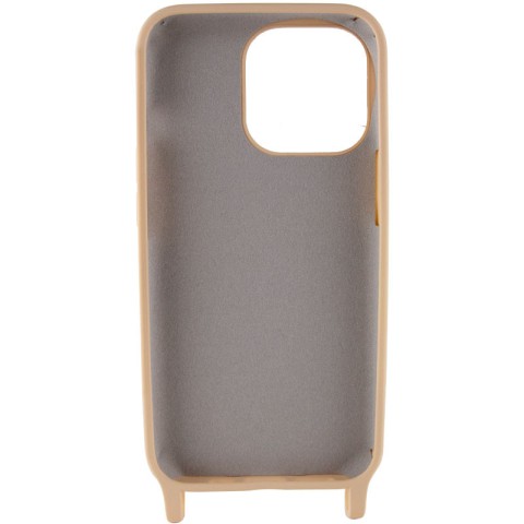 Чохол TPU two straps California для Apple iPhone 13 (6.1") Бежевий / Beige