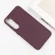 TPU чохол Bonbon Metal Style для Samsung Galaxy S24+ / S25+ Бордовий / Plum