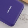 Чохол Silicone Cover Full Protective (AA) для Samsung Galaxy A02 Фіолетовий / Purple