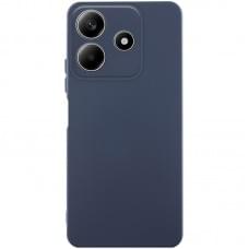 Чохол TPU GETMAN Liquid Silk Full Camera для Xiaomi Redmi Note 14 5G Синій / Midnight blue