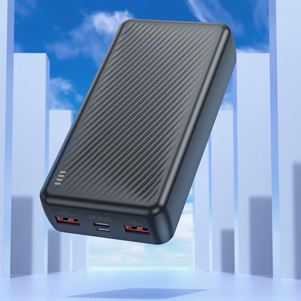 Портативний ЗП Power Bank Borofone BJ56A Graceful 22.5W+PD20W 20000 mAh Black