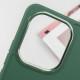TPU чохол Bonbon Metal Style для Xiaomi Redmi Note 13 Pro 4G / Poco M6 Pro 4G Зелений / Pine green