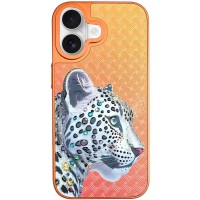 Чохол TPU+PC Crystal Hunt with MagSafe для Apple iPhone 17 (6.3") Orange