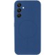 Чохол Silicone Cover Lakshmi Full Camera (AA) with MagFit для Samsung Galaxy S25 Синій / Navy blue