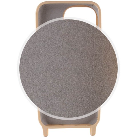 Чохол TPU two straps California для Apple iPhone 13 Pro (6.1") Бежевий / Beige