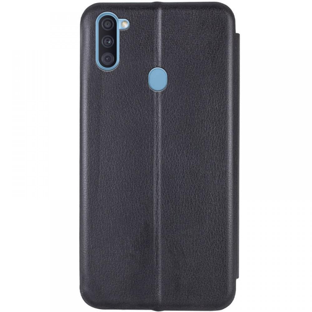 Шкіряний чохол-книжка Classy для Samsung Galaxy A11 Чорний
