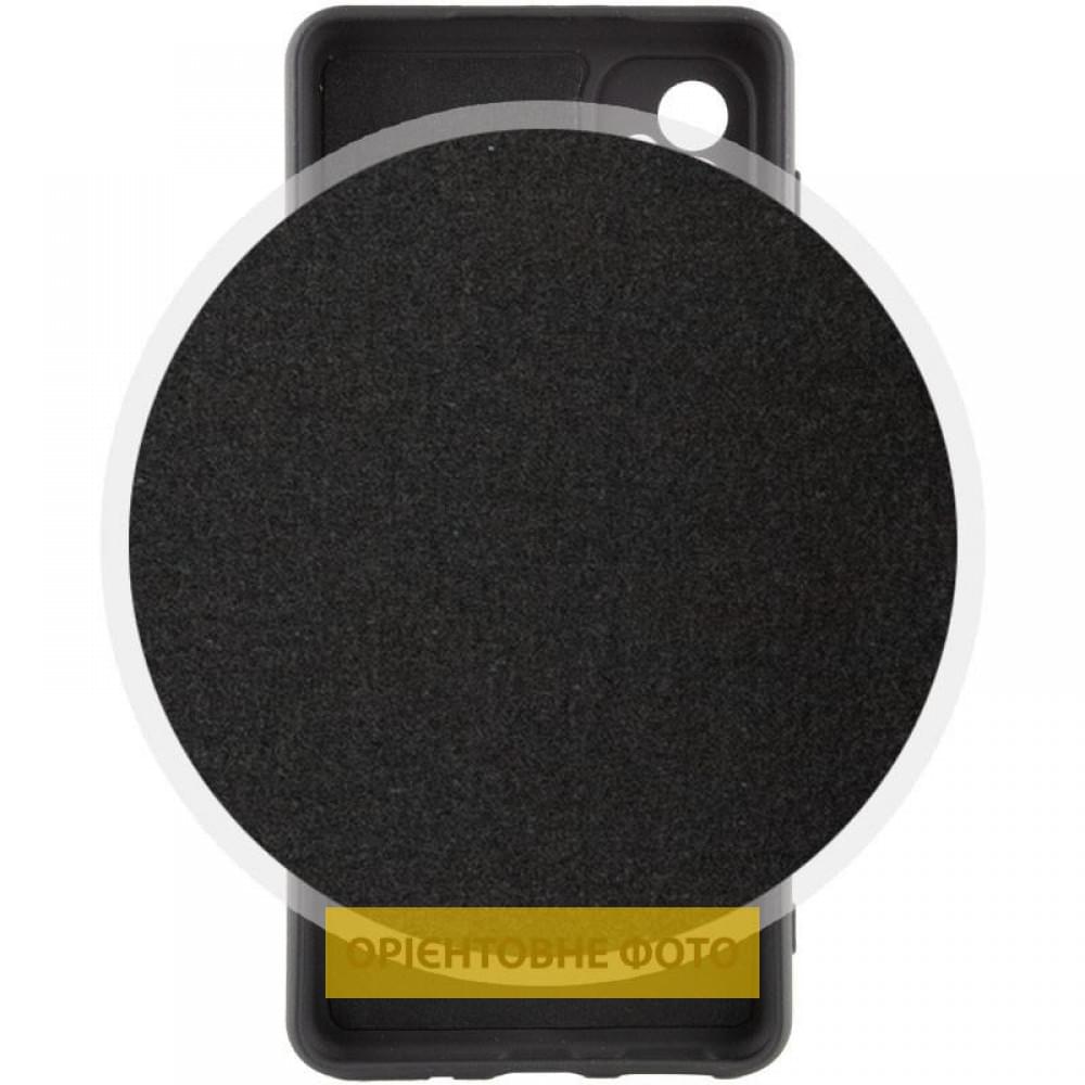 Чохол TPU GETMAN Liquid Silk Full Camera для Motorola Moto G24 Чорний / Black