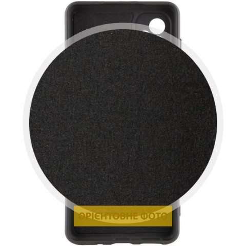 Чохол TPU GETMAN Liquid Silk Full Camera для Motorola Moto G24 Чорний / Black