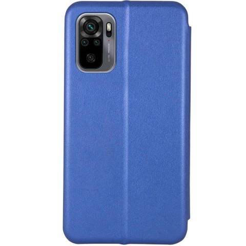 Шкіряний чохол-книжка Classy для Xiaomi Redmi Note 10 / Note 10s / Poco M5s Синій