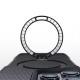 TPU+PC чохол Metal Buttons with MagSafe Carbon Ring для Apple iPhone 15 Pro (6.1") Чорний