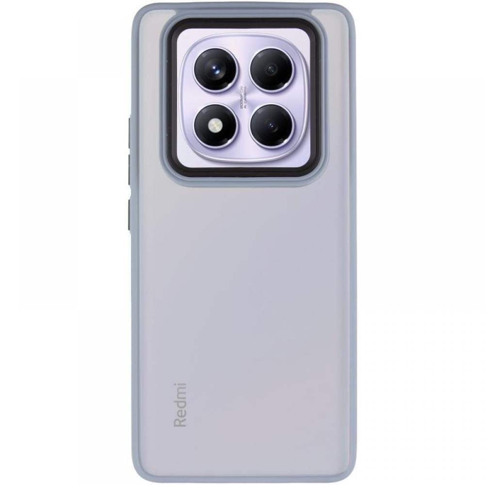 Чохол TPU+PC Lyon Frosted для Xiaomi Redmi Note 14 Pro 4G Sierra Blue