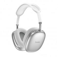Накладні бездротові навушники Hoco W55 Plus Happiness ANC noise reduction Silver
