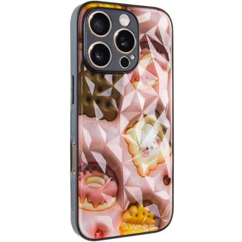 TPU+PC чохол Prisma Fluffie для Apple iPhone 16 Pro (6.3") Sweet