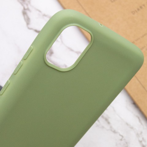 Силіконовий чохол Candy для Samsung Galaxy A04e Фісташковий