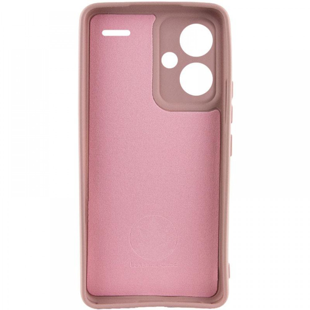 Чохол Silicone Cover Ummi Lakshmi Full Camera (AA) для Xiaomi Redmi Note 13 Pro+ Рожевий / Pink Sand