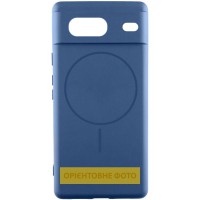 Чохол Silicone Cover Lakshmi Full Camera (AA) with MagFit для Google Pixel 9a Синій / Navy blue