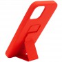 Чохол Silicone Case Hand Holder для Apple iPhone 12 Pro Max (6.7") Червоний / Red