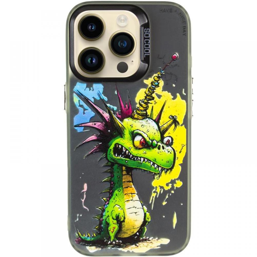 Чохол TPU+PC So Cool для Apple iPhone 15 Pro (6.1") Dragon