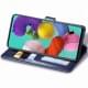 Шкіряний чохол-книжка GETMAN Gallant (PU) для Samsung Galaxy A51 Синій