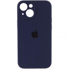 Чохол Silicone Case Full Camera Protective (AA) для Apple iPhone 15 Plus (6.7") Темно-синій / Midnight blue