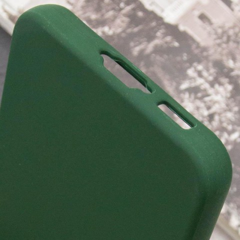 Чохол Silicone Cover Lakshmi Full Camera (AAA) для Samsung Galaxy A56 5G Зелений / Cyprus Green