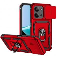 Чохол Ummi Camshield Serge Ring для Xiaomi Redmi 15C (Global) / Poco C85 (Global) Червоний