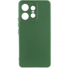 Чохол Silicone Cover Ummi Lakshmi Full Camera (AA) для Motorola Edge 50 Pro Зелений / Dark green
