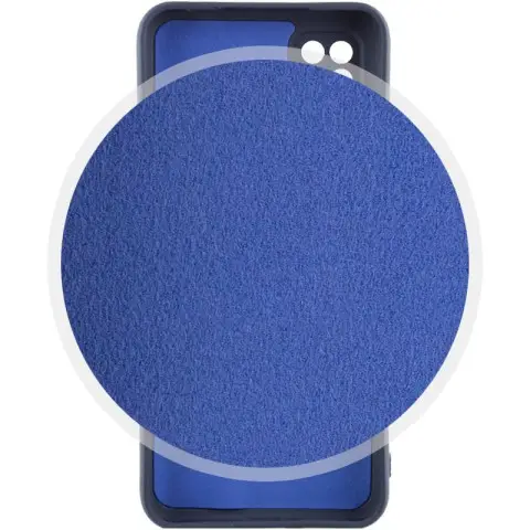 Чохол Silicone Cover Lakshmi Full Camera (AA) для Xiaomi Redmi 10A Синій / Midnight Blue
