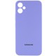 Чохол Silicone Cover Lakshmi Full Camera (AAA) with Logo для Samsung Galaxy A07 Бузковий / Dasheen